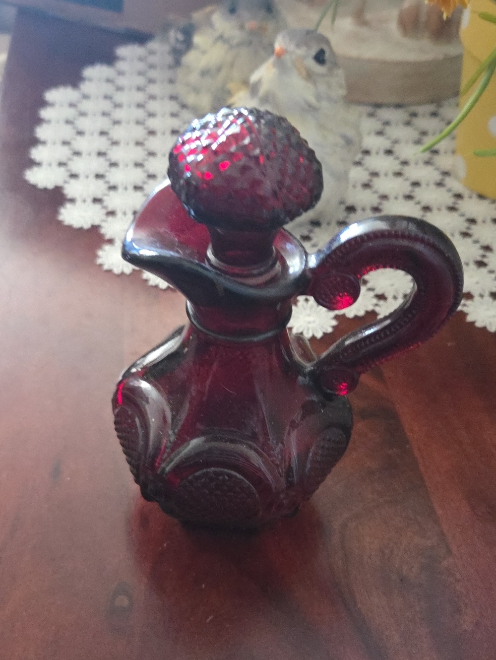 Avon Glass Cruet
